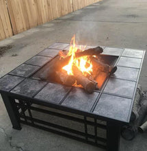 Load image into Gallery viewer, 32 Inch Steel Fire Pit Table - Adler's Store
