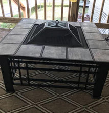 Load image into Gallery viewer, 32 Inch Steel Fire Pit Table - Adler's Store