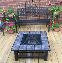 Load image into Gallery viewer, 32 Inch Steel Fire Pit Table - Adler's Store