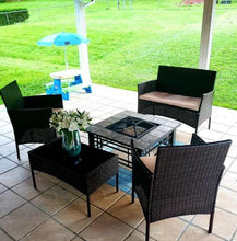 Load image into Gallery viewer, 32 Inch Steel Fire Pit Table - Adler's Store
