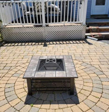Load image into Gallery viewer, 32 Inch Steel Fire Pit Table - Adler's Store