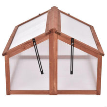 Load image into Gallery viewer, 35 x 31 Inch Portable Wooden Greenhouse Cold Frame Weather Plant Protection Box - Adler's Store