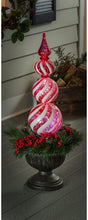Load image into Gallery viewer, 36 Inch Led Twinkling Shatterproof Wreath in Urn Finial Ornament - Adler's Store