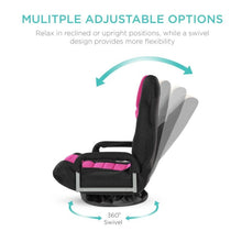Load image into Gallery viewer, 360-Degree Swivel Gaming Floor Chair - Adler's Store