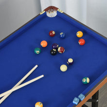 Load image into Gallery viewer, 4.5 Ft Mini Portable Pool Table with 2 Cues and Balls Set - Adler's Store