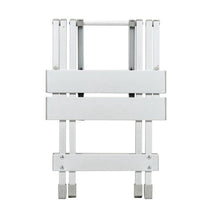 Load image into Gallery viewer, 4 Ft Folding Aluminum Picnic Table with 4 Stools - Adler's Store