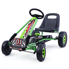 Load image into Gallery viewer, 4 Wheels Steel Frame Kids Pedal Go Kart - Adler's Store