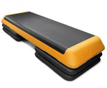 Load image into Gallery viewer, 43 Inch Adjustable Height Aerobic Step with 4 Risers - Adler's Store
