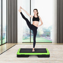 Load image into Gallery viewer, 43 Inch Adjustable Height Aerobic Step with 4 Risers - Adler's Store