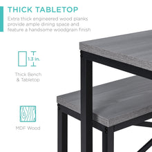 Load image into Gallery viewer, 45.5 inch Space-Saving 3-Piece Dining Furniture Set - Adler's Store