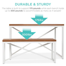 Load image into Gallery viewer, 45.5 inch Space-Saving 3-Piece Dining Furniture Set - Adler's Store
