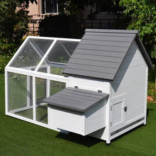 Load image into Gallery viewer, 48 Inch Easy Access Wood Chicken Coop with Nesting Box - Adler's Store