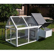 Load image into Gallery viewer, 48 Inch Easy Access Wood Chicken Coop with Nesting Box - Adler's Store
