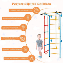 Load image into Gallery viewer, 5 in 1 Indoor Kids Playground with Wall Ladder Rope and Gymnastic Rings - Adler's Store