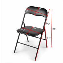 Load image into Gallery viewer, 5 PCS Plastic Folding Table and 4 Chairs Dining Set - Adler's Store
