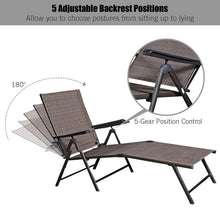 Load image into Gallery viewer, 5 Position Adjustable Chaise Lounge Recliner - Adler's Store