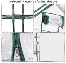 Load image into Gallery viewer, 56 x 29 Inch Portable 4 Shelves Walk In Greenhouse - Adler's Store