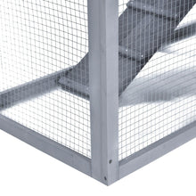 Load image into Gallery viewer, 59 Inch Wooden Chicken Coop Hen House with Nesting Box and Run - Adler's Store