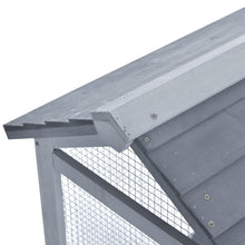 Load image into Gallery viewer, 59 Inch Wooden Chicken Coop Hen House with Nesting Box and Run - Adler's Store