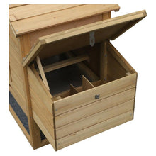 Load image into Gallery viewer, 59 Inch Wooden Chicken Coop Hen House with Nesting Box and Run - Adler's Store