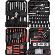 Load image into Gallery viewer, 599 Piece Mechanics Hand Toolbox Trolley Case - Adler's Store
