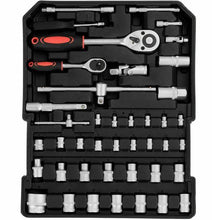 Load image into Gallery viewer, 599 Piece Mechanics Hand Toolbox Trolley Case - Adler's Store