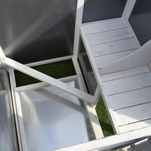 Load image into Gallery viewer, 63 inch Fir Wood Chicken Coop with Run and Nesting Box - Adler's Store
