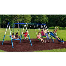 Load image into Gallery viewer, 7 Children Star Recreation Playground Swing Set - Adler's Store