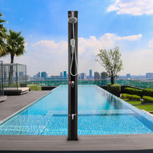 Load image into Gallery viewer, 7 Foot Solar Heated Shower with Shower Head and Foot Spigot - Adler's Store