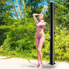 Load image into Gallery viewer, 7 Foot Solar Heated Shower with Shower Head and Foot Spigot - Adler's Store