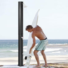 Load image into Gallery viewer, 7 Foot Solar Heated Shower with Shower Head and Foot Spigot - Adler's Store
