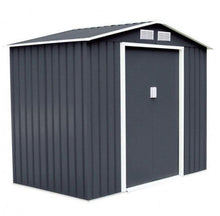 Load image into Gallery viewer, 7 x 4 Foot Outdoor Weather Resistant Garden Storage Shed - Adler's Store