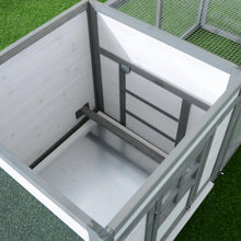 Load image into Gallery viewer, 77 Inch Chicken Coop with 2-Part Nesting Box and Run - Adler's Store