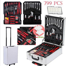 Load image into Gallery viewer, 799pcs Hand Tool Kit Mechanics Set Trolley Toolbox - Adler's Store