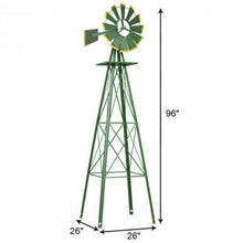 Load image into Gallery viewer, 8 Foot Garden Ornamental Windmill Yard Decor - Adler's Store