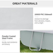 Load image into Gallery viewer, 8 x 10 x 3.5 Ft 1-8 People Swimming Pool with Filtration Pump and Safety Ladder - Adler's Store