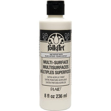 Load image into Gallery viewer, 8oz Multi-Surface Satin Acrylic Paint - Adler's Store