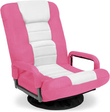 Load image into Gallery viewer, 360-Degree Swivel Gaming Floor Chair