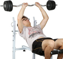 Load image into Gallery viewer, <b data-mce-fragment="1">55 lbs Home Gym Weight Lifting Exercise Barbell W Shaped handle Dumbbell Set</b> 
