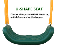 Load image into Gallery viewer, Outdoor Fun and Play Double Swing and Glider Metal Swing Set