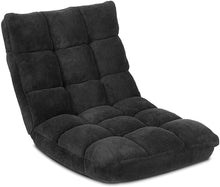Load image into Gallery viewer, Adjustable 14 Position Folding Gaming Floor Chair Lounger - Adler's Store