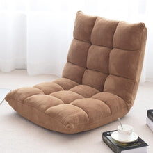 Load image into Gallery viewer, Adjustable 14 Position Folding Gaming Floor Chair Lounger - Adler's Store