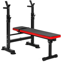 Load image into Gallery viewer, Adjustable Barbell Rack and Weight Bench - Adler's Store