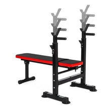 Load image into Gallery viewer, Adjustable Barbell Rack and Weight Bench - Adler's Store