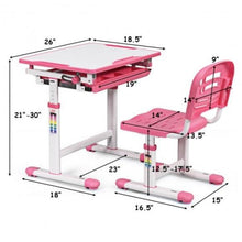 Load image into Gallery viewer, Adjustable Multifunctional Creative Station Chair and Desk Set - Adler's Store