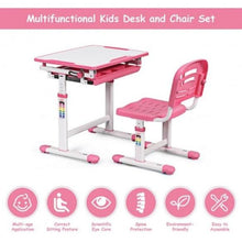 Load image into Gallery viewer, Adjustable Multifunctional Creative Station Chair and Desk Set - Adler's Store