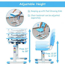 Load image into Gallery viewer, Adjustable Multifunctional Creative Station Chair and Desk Set - Adler's Store