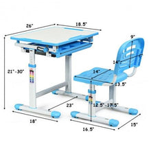 Load image into Gallery viewer, Adjustable Multifunctional Creative Station Chair and Desk Set - Adler's Store
