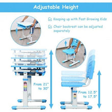 Load image into Gallery viewer, Adjustable Multifunctional Creative Station Chair and Desk Set - Adler's Store