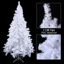 Load image into Gallery viewer, Artificial PVC Traditional White Christmas Tree with Stand - Adler's Store